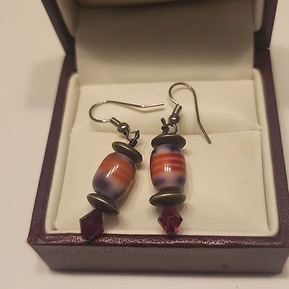 Dangle Drop Beaded Womens Earrings - Picture 1 of 2